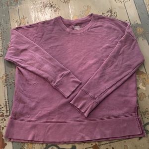 {Time & Tru} Plum colored Sweatshirt